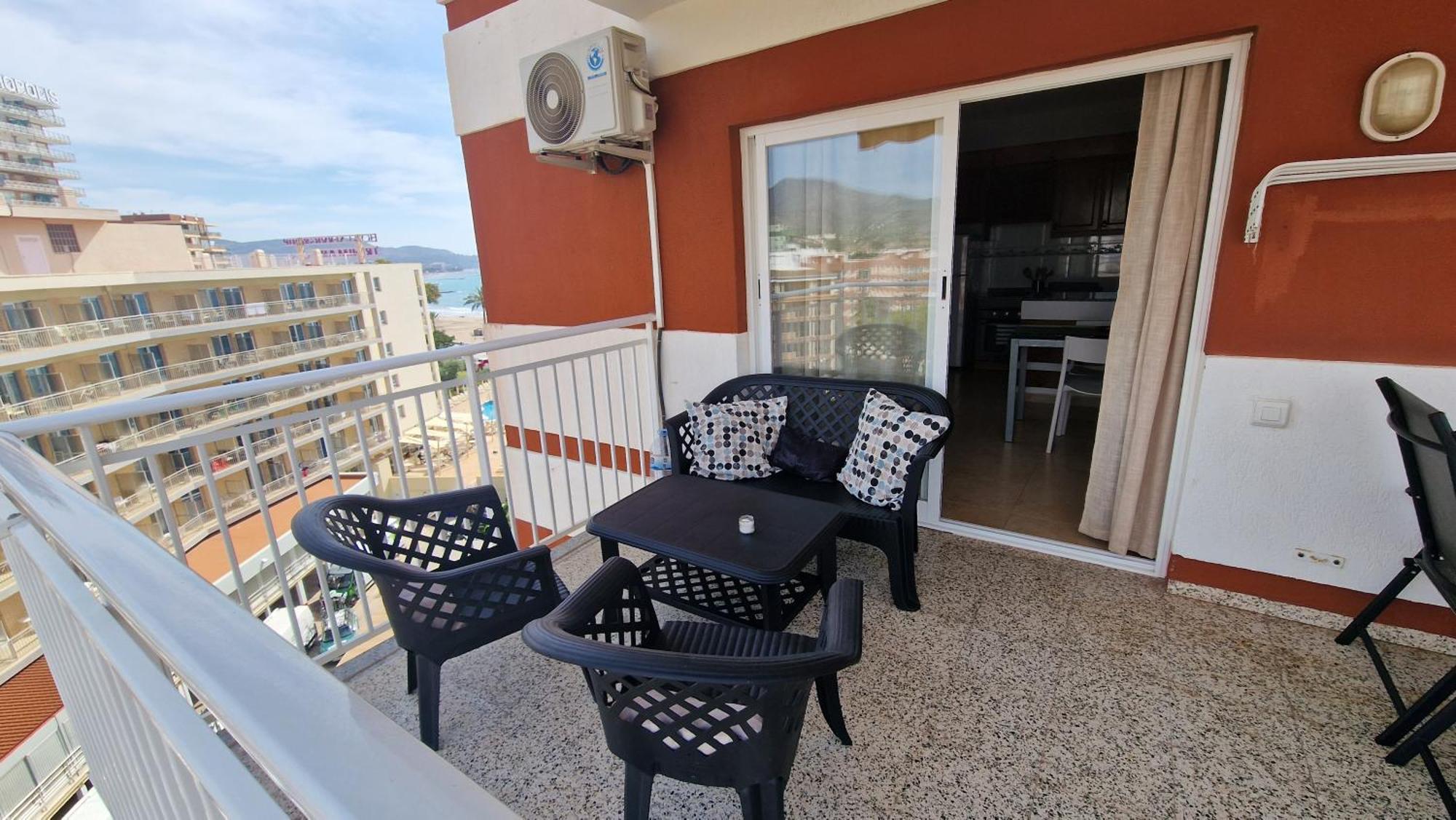 Apartamento De 1 Habitacion Frente Al Mar Y Con Piscina Apartment Benicassim Exterior photo